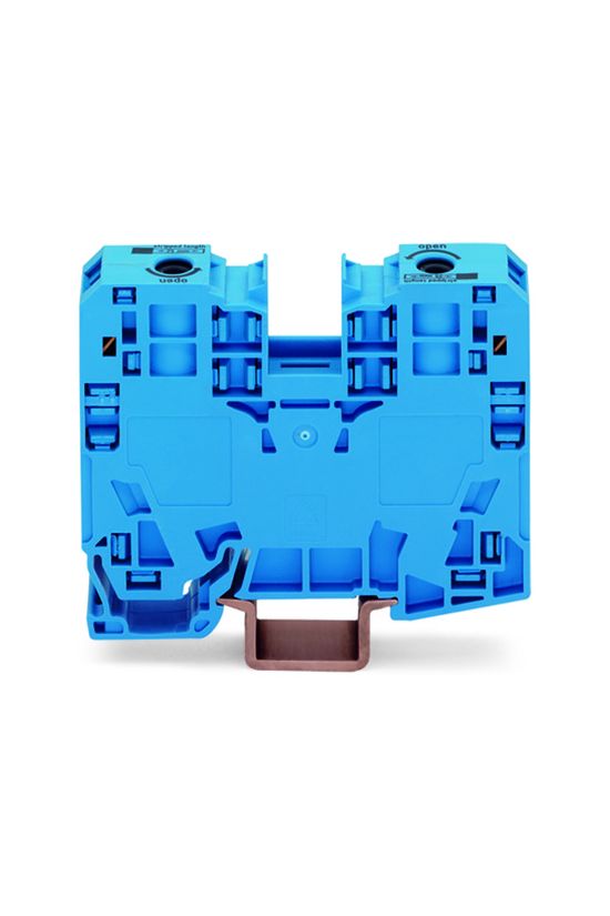 Átmenő sorkapocs TS35 1-szintes 125A 6-35mm2 kék rugószorításos rugószorításos WAGO - 285-134
