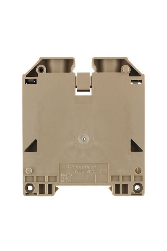 Átmenő sorkapocs TS35 1-szintes 192A 16-70mm2/érvéghüvely bézs csavaros WDU 70N/35 Weidmüller - 9512190000