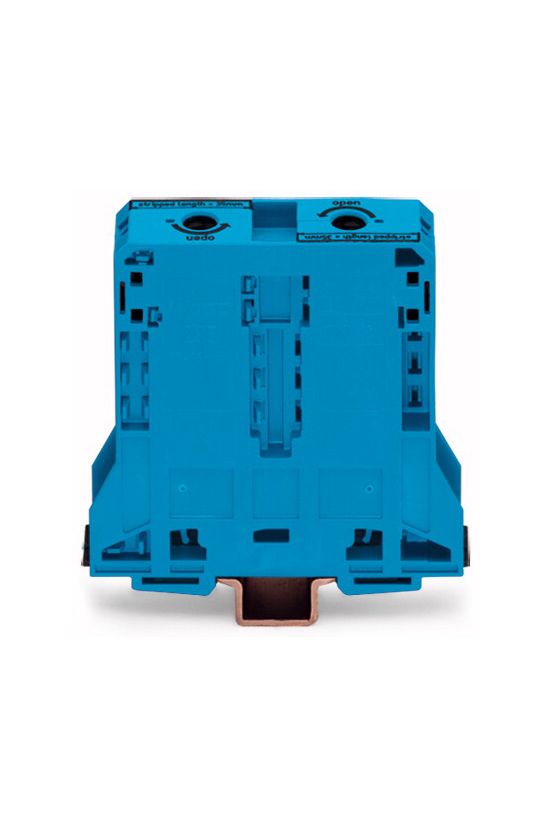 Átmenő sorkapocs TS35 1-szintes 232A 25-95mm2 kék rugószorításos rugószorításos WAGO - 285-194