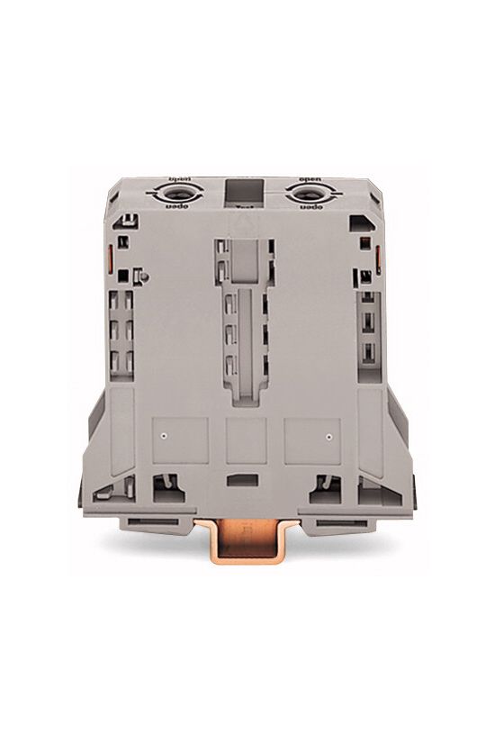 Átmenő sorkapocs TS35 1-szintes 232A 25-95mm2 szürke rugószorításos rugószorításos WAGO - 285-195