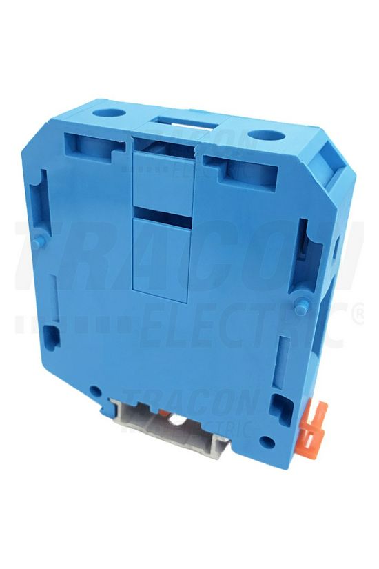 Átmenő sorkapocs TS35 1-szintes 232A 35-95mm2/érvéghüvely kék csavaros csavaros TRACON - TSKA95-K