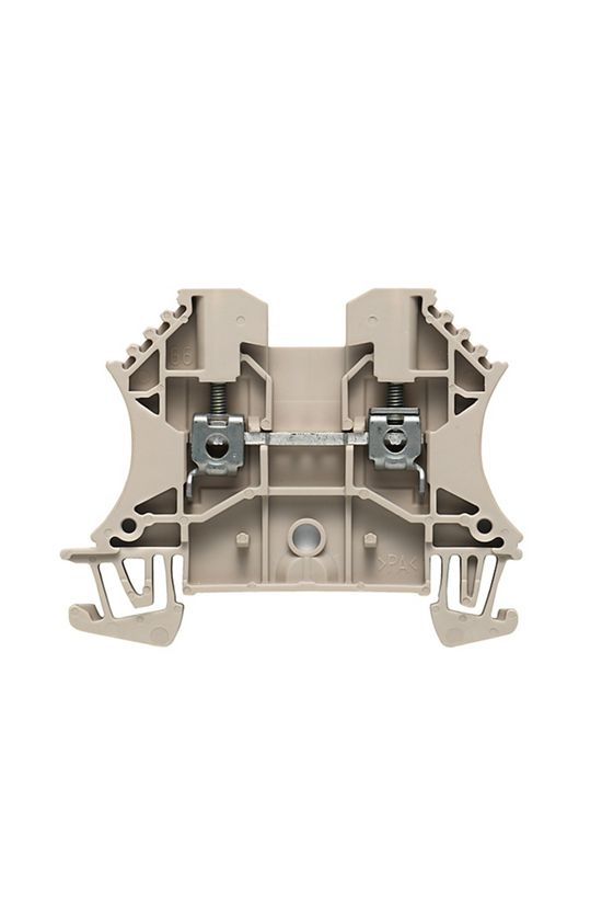 Átmenő sorkapocs TS35 1-szintes 24A 0.5-2.5mm2 bézs csavaros robbanásbiztos WDU 2.5 Weidmüller - 1020000000