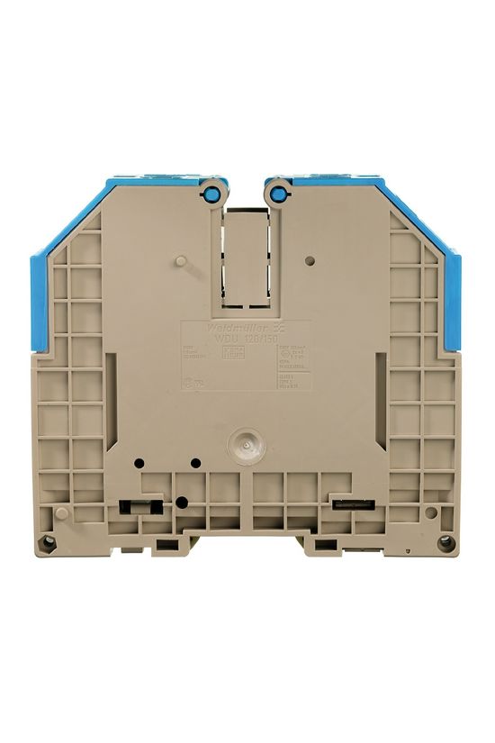 Átmenő sorkapocs TS35 1-szintes 269A 35-150mm2 kék csavaros WDU 120/150 BL Weidmüller - 1024580000