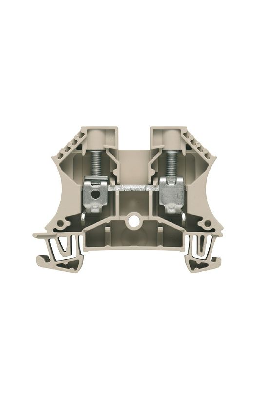 Átmenő sorkapocs TS35 1-szintes 57A 1.5-16mm2 bézs csavaros robbanásbiztos WDU 10 Weidmüller - 1020300000