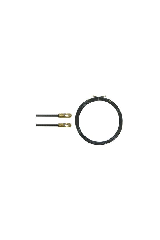 Behúzószál perlon szalagból, 2 keresőrugóval és 2 szemmel 4mm/ 10m védőcső-hoz Haupa - 150476