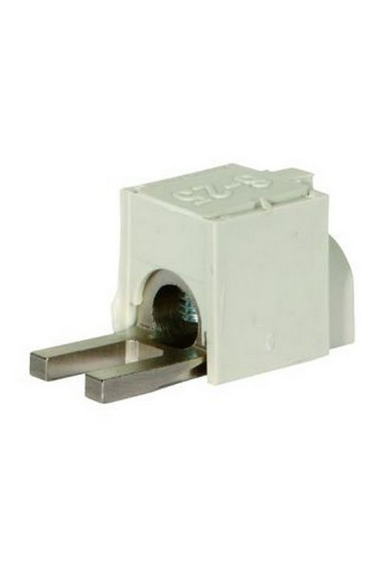 Betápkapocs villás sorolósínhez 25mm2-vezetőhöz(max.) AS/25-GN Pollmann - 2010103