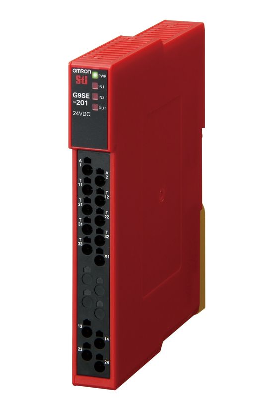 Biztonsági relé univerzális alap 20,4-26,5VDC dugaszolós 4/EN954-1 G9SE-201 OMRON - 679415