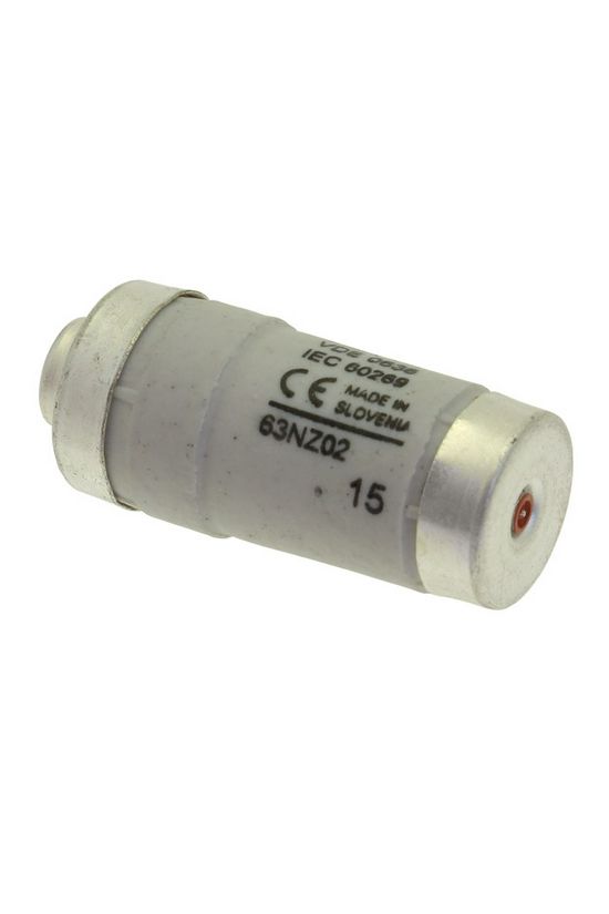 Biztosítóbetét Bussmann D02 63A gL/gG 400V réz-színkód EATON - 63NZ02