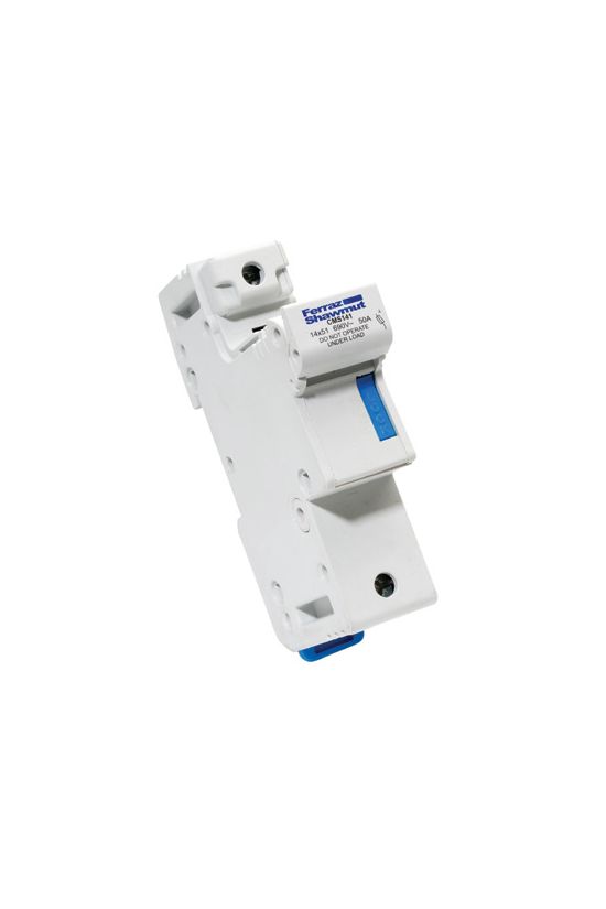 Biztosítós szakaszoló sorolható 14x51 1-pólus 50A 690V kalapsínre IP20 CMS141 MERSEN - A331016F (56025001)