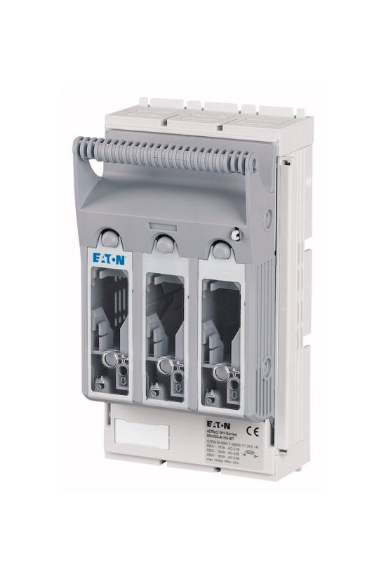 Biztosítós szakaszolókapcsoló NH00 3-pólus 160A 690V főkapcsoló ráépíthető IP2X XNH00-A160 EATON - 183025
