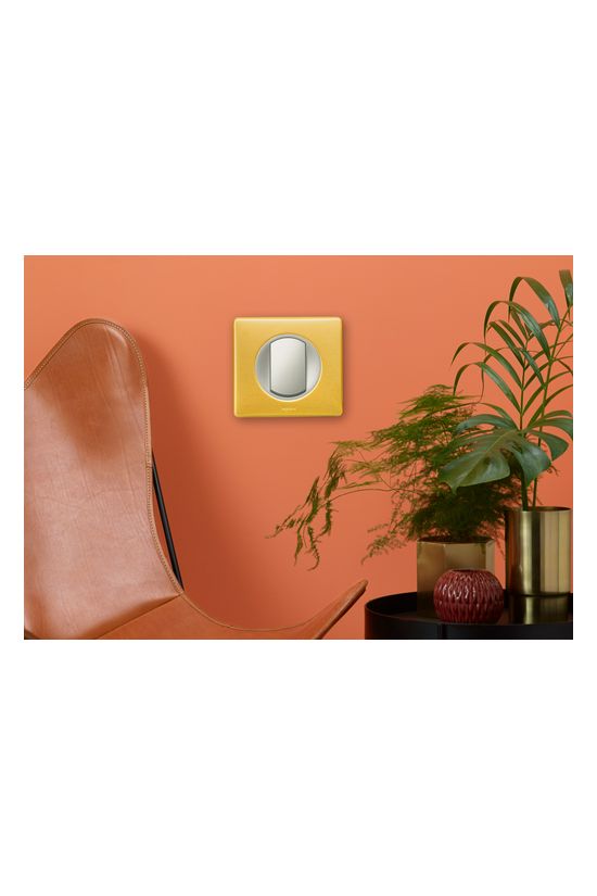 Céliane 1-es keret sárgaréz - 068791