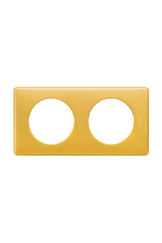 Céliane 2-es keret sárgaréz - 068792