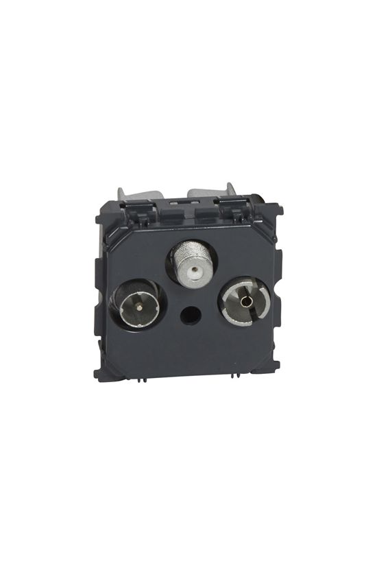 Céliane antenna aljzat TV-R-SAT süllyesztett 3-kimenet végzáró 1.5dB/860MHz LEGRAND - 067388