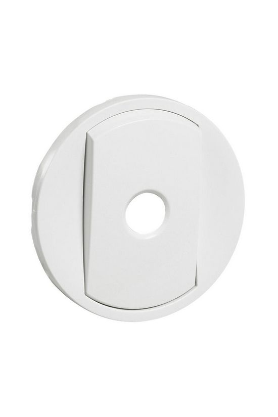 Céliane fedlap energiatakarékos kapcsolóhoz működtetőkaros időzítő fehér üres-jel műanyag LEGRAND - 068012