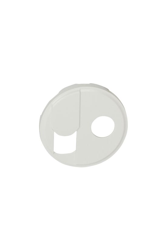 Céliane fedlap TV-RJ45 központi fedlap fehér IP20 műanyag fényes bepattintás LEGRAND - 068239