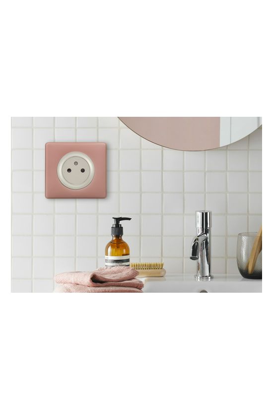Céliane keret 1-es púder rózsa vízszintes és függőleges műanyag LEGRAND - 066761