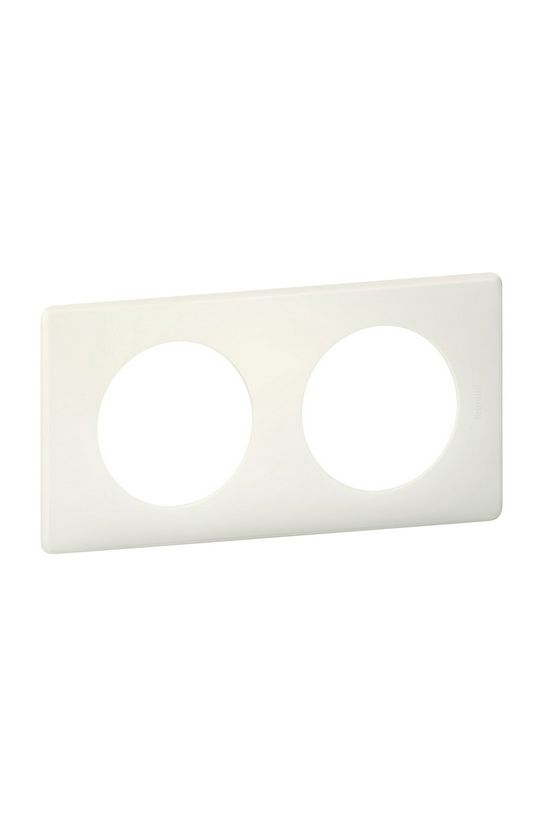 Céliane keret 2-es krétafehér vízszintes és függőleges műanyag LEGRAND - 066702