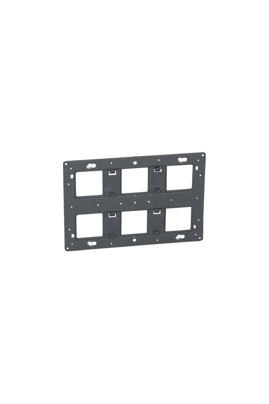 Céliane/Mosaic rögzítőperem 2x3x2M süllyesztett LEGRAND - 080266