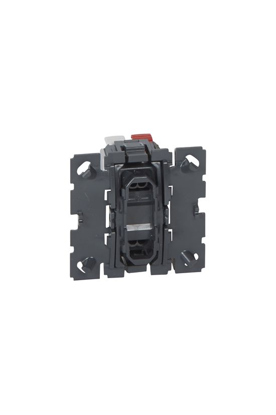 Céliane N106 nyomó betét 1- billentyűs 1v szürke IP20 süllyesztett dmax. műanyag LEGRAND - 067031