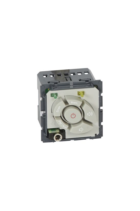 Céliane sztereó helyi erősítő FM tunerrel FM/AM 8-állomáshely LEGRAND - 067320