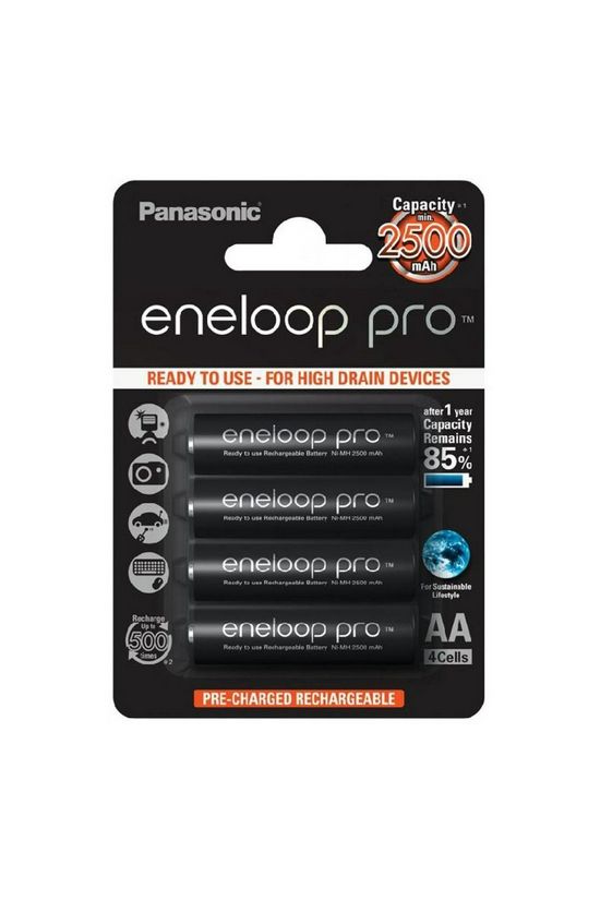 Ceruza akkumulátor NiMH 4db 1.2V 2500mAh HR6 Mignon(AA/R6) AA eneloop Panasonic - BK-3HCDE/4BE