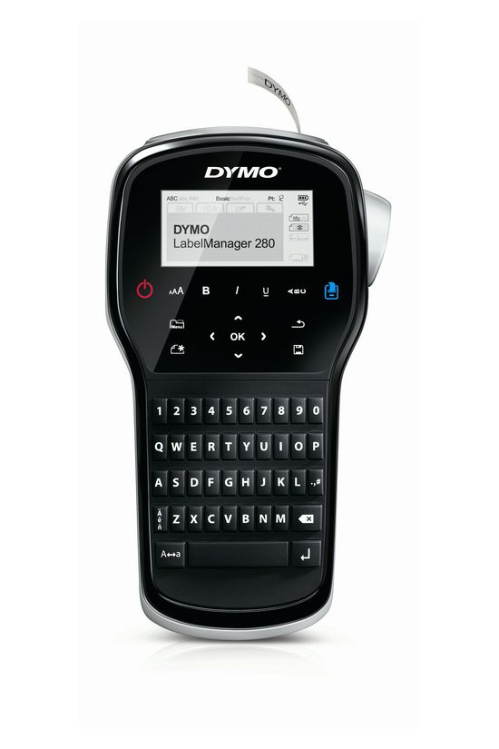 Címkenyomtató gép 6-9-12mm-szalaghoz elektronikus címkefeliratozó LabelManager LM 280 DYMO - S0968940