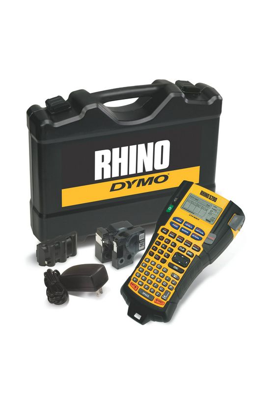 Címkenyomtató készlet táskában 6-9-12-19mm-szalaghoz  Rhino 5200 DYMO - S0841430