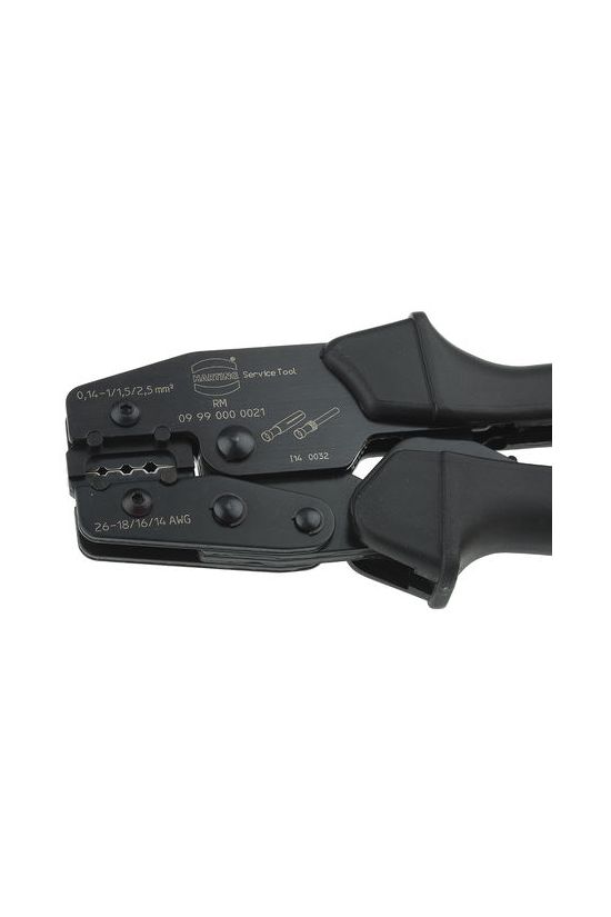 Crimp fogó pozícionálóval kézi krimpelt 0.14-2.5mm2/vezeték Han D/E/Yellock-hoz HARTING - 09990000021