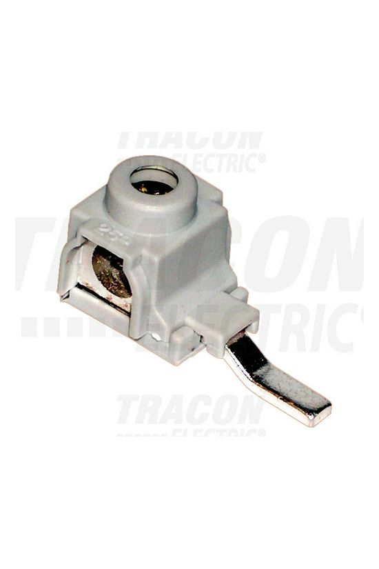 Csatlakozókapocs sorolósínhez lapos sín-hez 101A 25mm2-vezetőhöz(max.) TRACON - TFSS-1CS