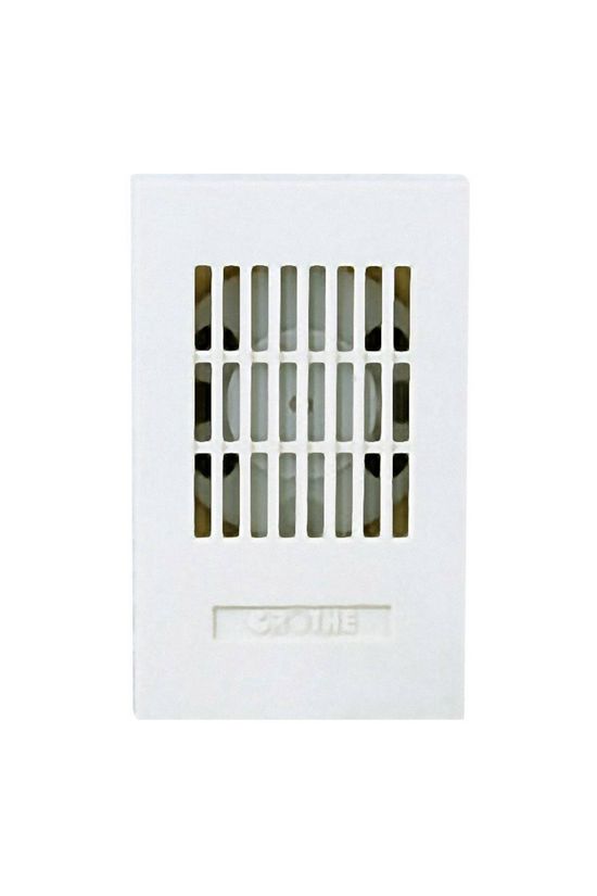 Csengő max. 10s 99x62x28mm dobozban 12V AC fehér-ház 85dB műanyag LTW 1171A 12V AC GROTHE - 24082