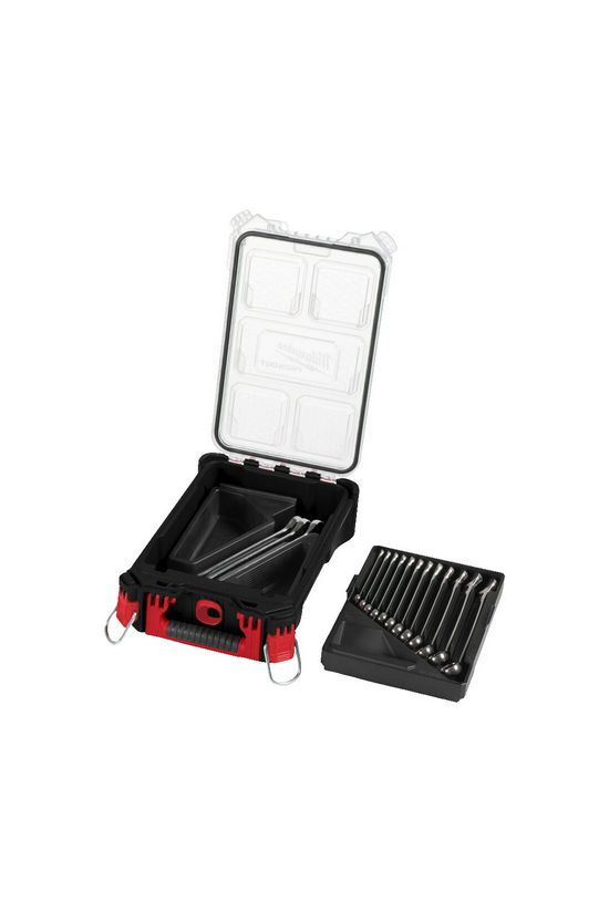 Csillag-villáskulcs készlet 15-részes 8-22mm kulcs Packout kofferben MaxBite Milwaukee - 4932498141
