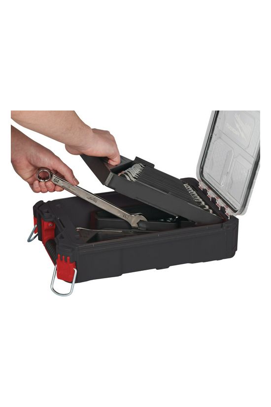 Csillag-villáskulcs készlet 15-részes 8-22mm kulcs Packout kofferben MaxBite Milwaukee - 4932498141