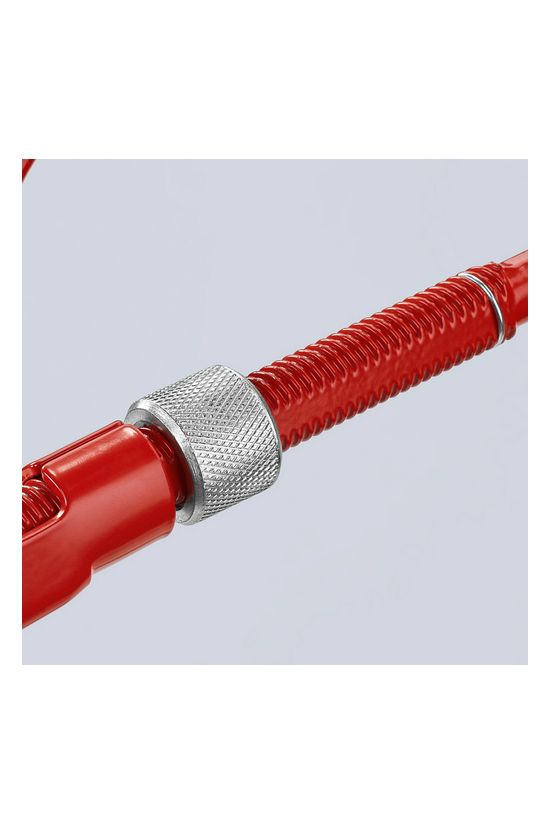 Csőfogó 90° lesarkított pofa 750mm piros 130mm-befogás KNIPEX - 8310040