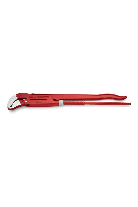 Csőfogó S-alakú pofa 680mm piros 120mm-befogás KNIPEX - 8330030