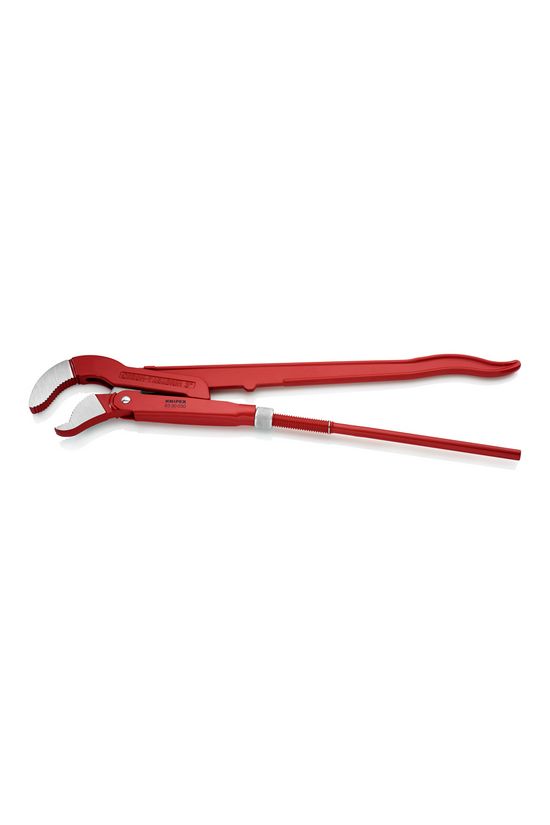 Csőfogó S-alakú pofa 680mm piros 120mm-befogás KNIPEX - 8330030