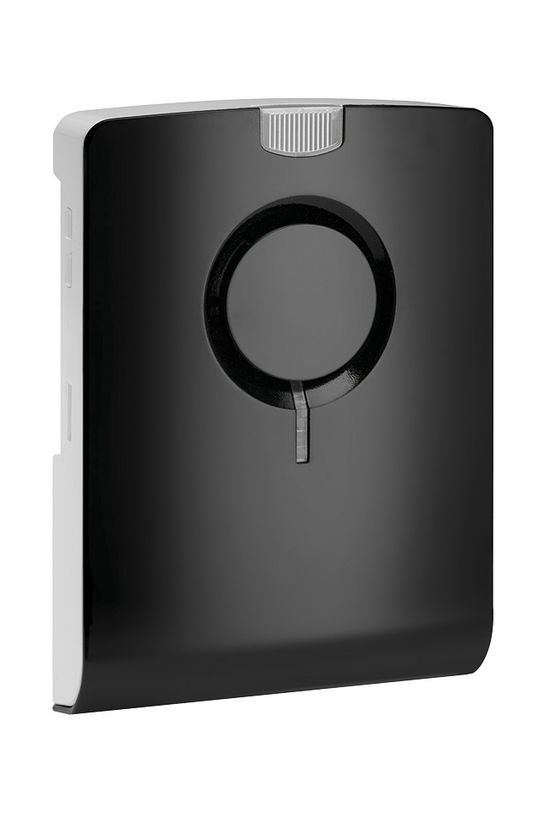 Dallamcsengő vezetékes 12dallam LED+vaku 230VAC 83dB fekete műanyag CROMA 250 sw GROTHE - 43556