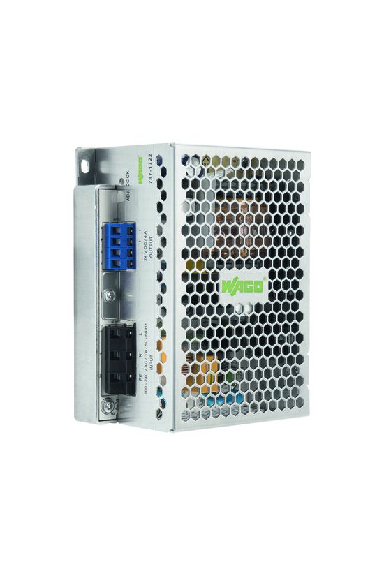 DC tápegység 85-264VAC-be 130-373VDC-be 22-26VDC-ki 5A-ki stabilizált 6M WAGO - 787-1722