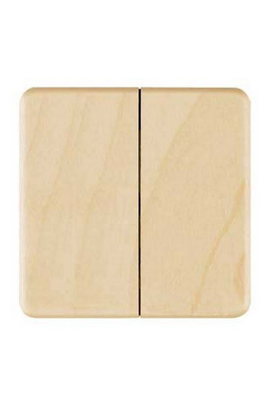 Delta billentyű juhar kettős kapcs/nyg.-hoz fa üres-jel IP20 fa fényes SIEMENS - 5TG7688