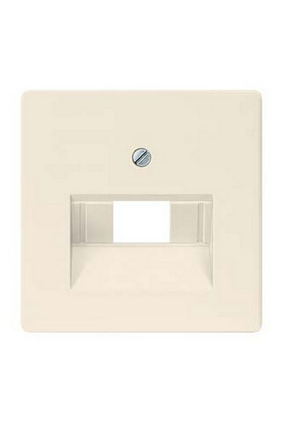 Delta fedlap RJ45/RJ11 adatcsatlakozóhoz műanyag címketartó nélkül elektrofehér SIEMENS - 5TG2543