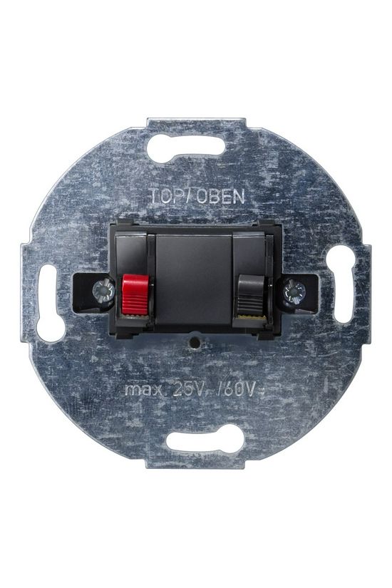 Delta hangszóró csatlakozó betét közp. fedéllel monó címketartó nélkül SIEMENS - 5TG2467-2