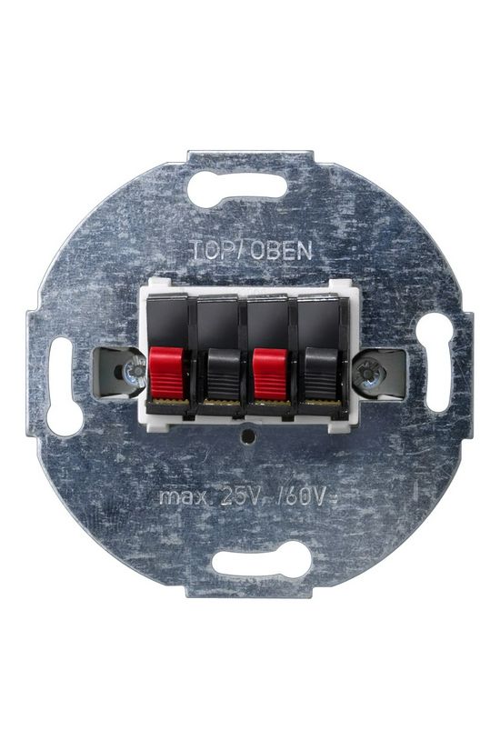 Delta hangszóró csatlakozó betét közp. fedéllel sztereó címketartó nélkül SIEMENS - 5TG2468-2