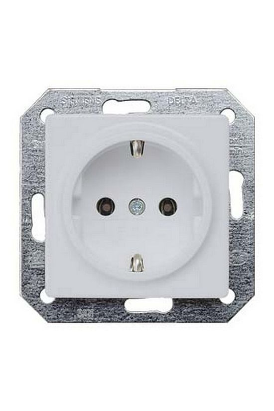 Delta I-System 162 dugalj földelt alumínium IP20 süllyesztett rugós SIEMENS - 5UB1931