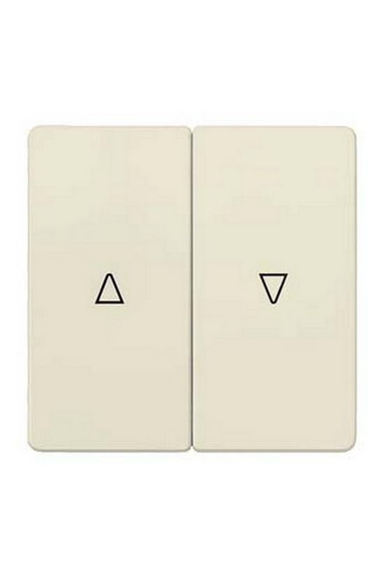 Delta I-System billentyű elektrofehér kettős redőnyhöz krém nyíl-jel IP20 műanyag fényes SIEMENS - 5TG6284