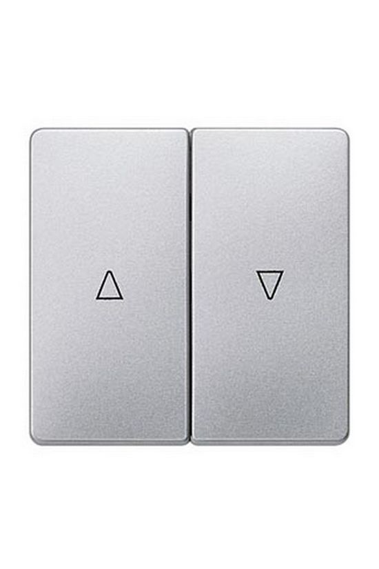 Delta I-System billentyű kettős redőnyhöz alumínium nyíl-jel IP20 műanyag fényes SIEMENS - 5TG6254