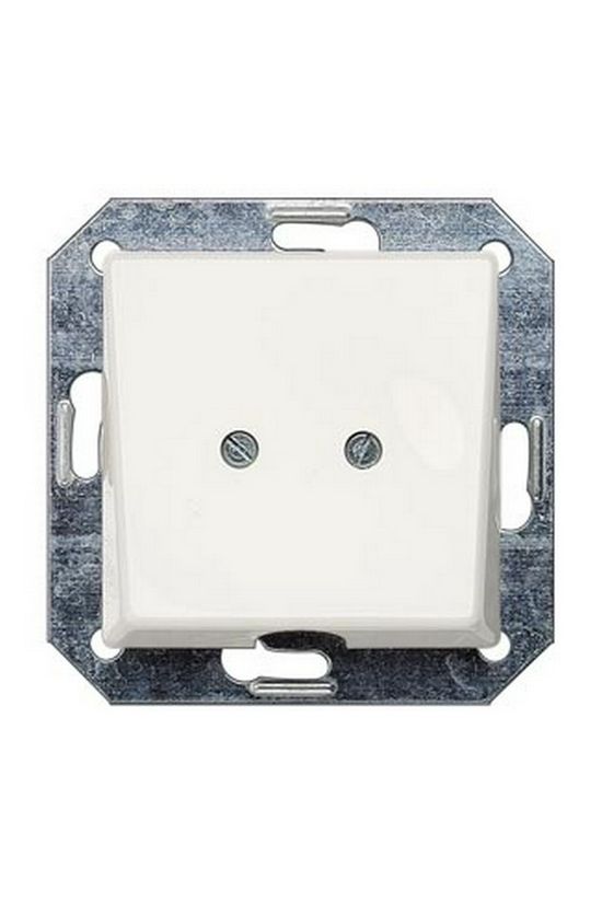 Delta I-System kábelkivezető kábelrögzítővel titánfehér vezetékkivezetés fehér üres-jel SIEMENS - 5TG2566