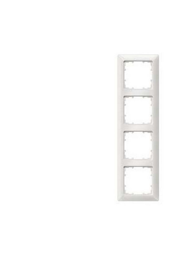 Delta Line 5TG keret 4-es titánfehér vízszintes és függőleges műanyag SIEMENS - 5TG2554-0