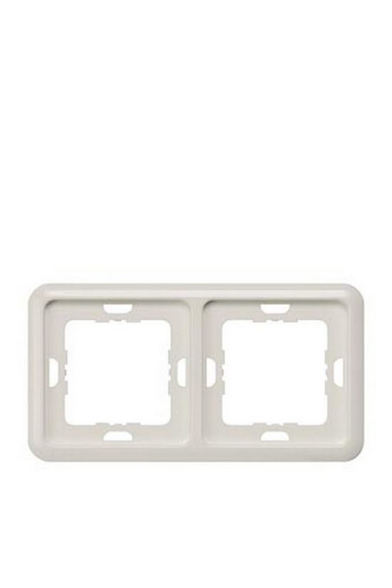 Delta Profil 5TG keret 2-es ezüst vízszintes és függőleges műanyag SIEMENS - 5TG1772