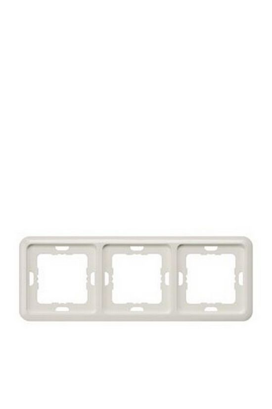 Delta Profil 5TG keret 3-as ezüst vízszintes és függőleges műanyag SIEMENS - 5TG1773