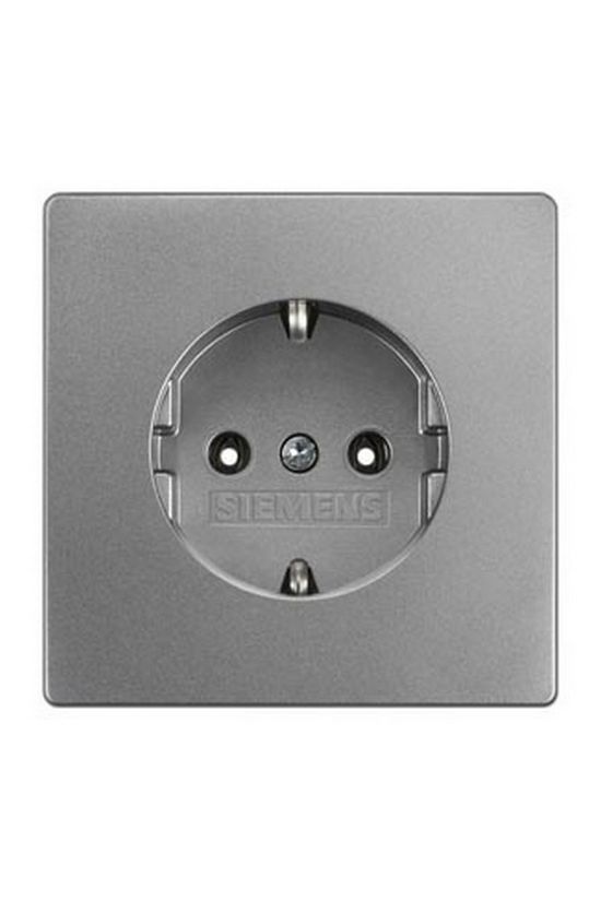 Delta Style 162 dugalj földelt platina IP20 süllyesztett rugós SIEMENS - 5UB1853-1