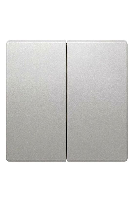 Delta Style billentyű kettős kapcs/nyg.-hoz platina csengő-jel IP20 műanyag fényes SIEMENS - 5TG7145-1